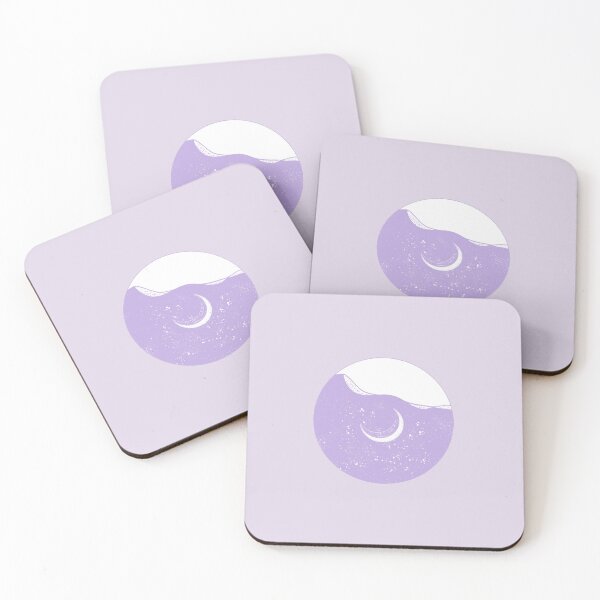 Item preview, Moon Popsocket Pastel Lilac Aesthetic designed and sold by CaosTranscrito.