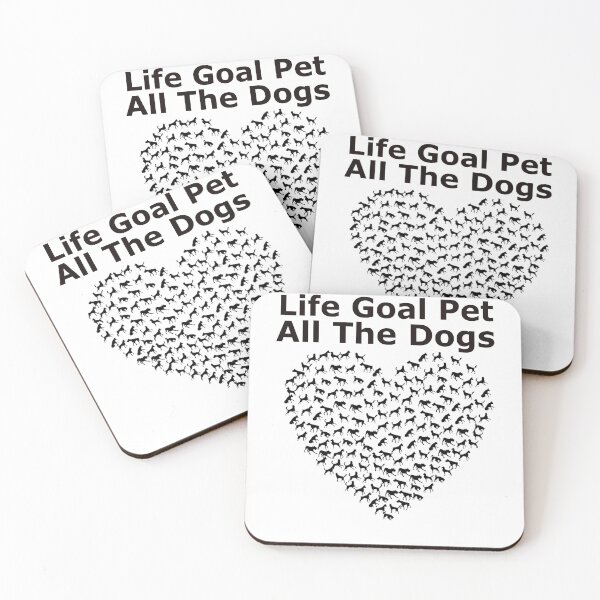 Item preview, Life Goal Pet All The Dogs designed and sold by Marakstore.