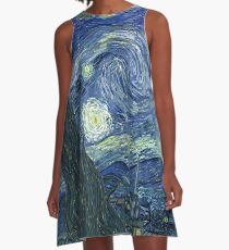 Vestido acampanado Vincent Van Gogh - La noche estrellada