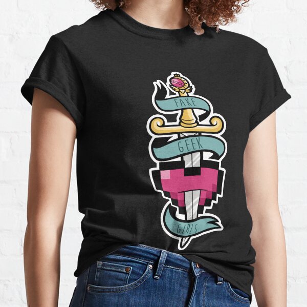 Fake Geek Girls Clothing Classic T-Shirt