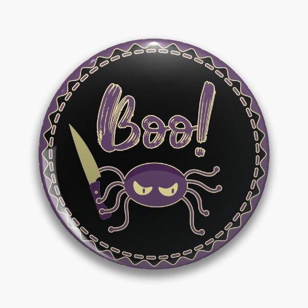 Item preview, Boo! Halloween spider knife hand designed and sold by CutieBlue.