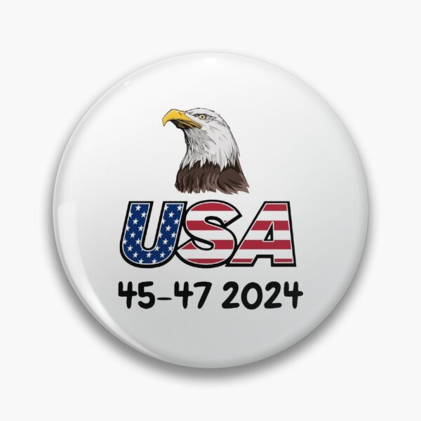 Item preview, Trump 2024 T-ShirtUSA 45 47 Trump 2024 flag American  designed and sold by Hellenbeautiful.