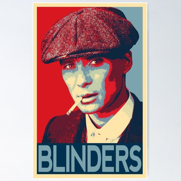 Peaky Blinders Crime Drama TV Series Vintage Thomas Shelby Wall Decor Poster