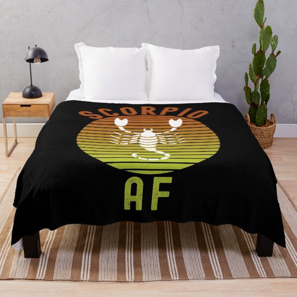 Item preview, Scorpio AF Funny Zodiac Sign Birthday Gift designed and sold by ExpressWayFour.