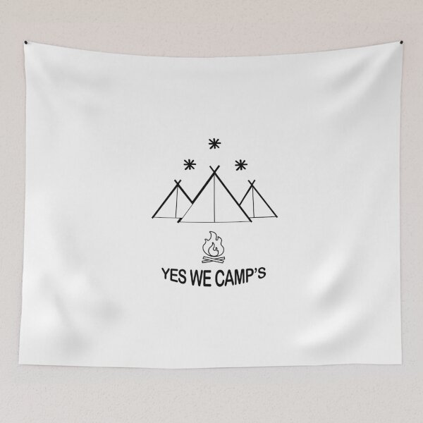 Item preview, yes we camp's designed and sold by kawtarben1.