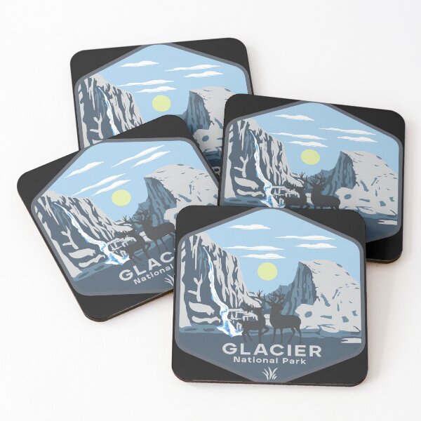 Item preview, Glacier Mountain National Park designed and sold by Ashu-Tyagi.
