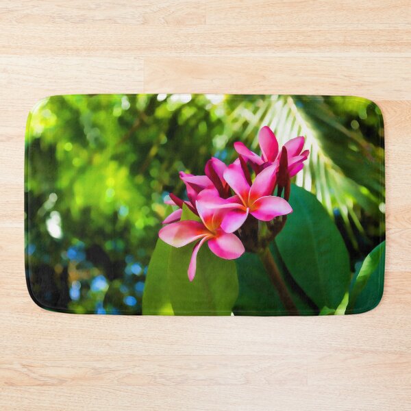 Item preview, Tropical Impressions - Vivid Pink Plumeria Blossoms designed and sold by Georgia Mizuleva.