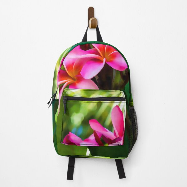 Item preview, Tropical Impressions - Vivid Pink Plumeria Blossoms designed and sold by Georgia Mizuleva.