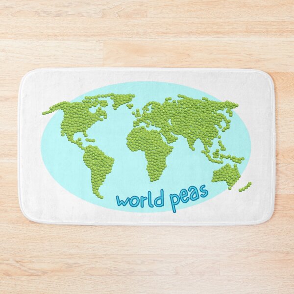 Item preview, World peas - Food pun designed and sold by The Agreeable Raven.