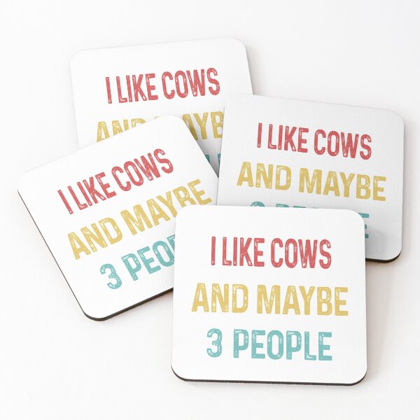 Item preview, I like Cows and maybe 3 people designed and sold by CactusDesigns68.