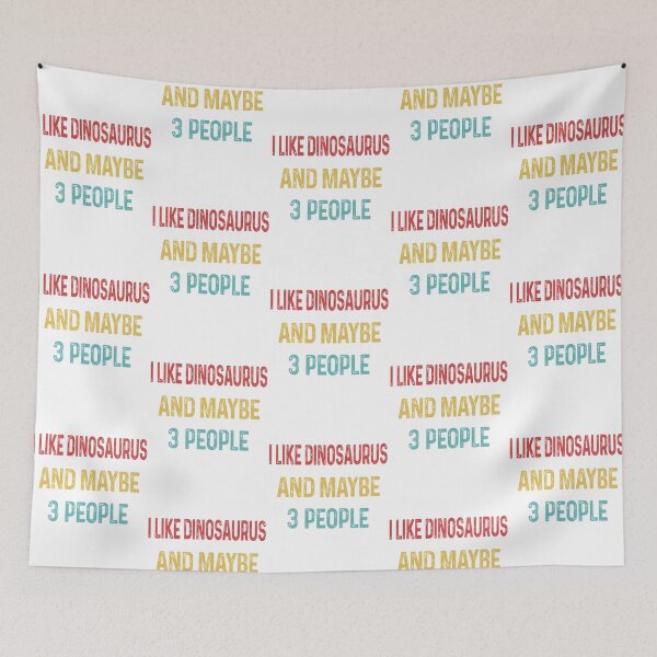 Item preview, I like Dinosaurus and maybe 3 people designed and sold by CactusDesigns68.
