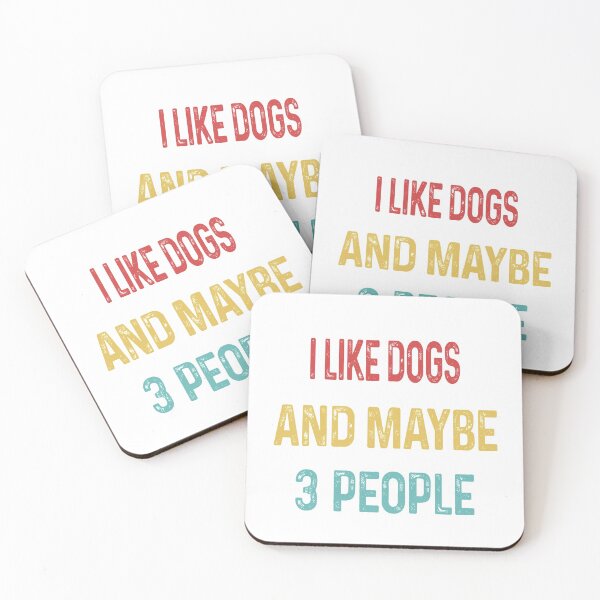 Item preview, I like Dogs and maybe 3 people designed and sold by CactusDesigns68.