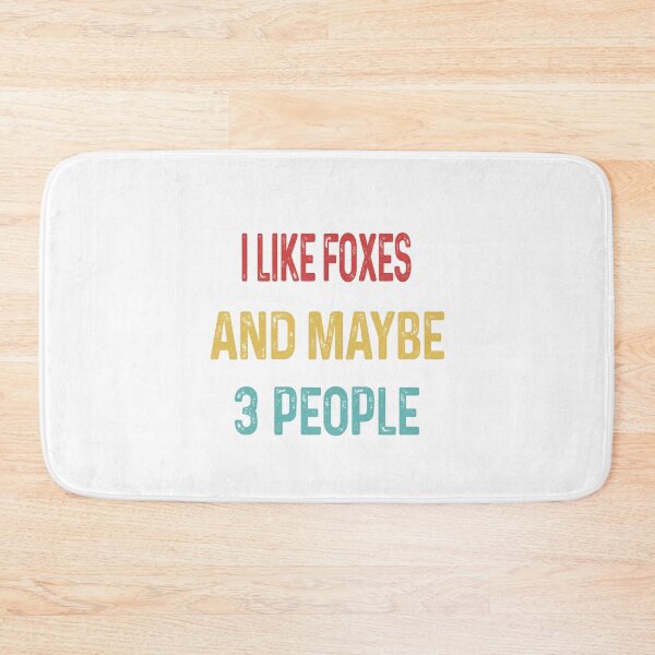 Item preview, I like Foxes and maybe 3 people designed and sold by CactusDesigns68.