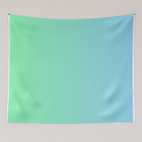 Item preview, Summer Beach Chic Abstract Teal Blue Turquoise Ombre designed and sold by FANDOXX.