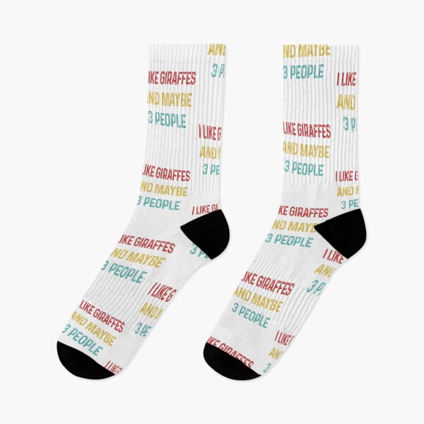 Item preview, I like Giraffes and maybe 3 people designed and sold by CactusDesigns68.