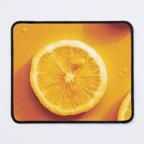 Item preview, Funky Yellow Shadow Citrus Slices Background designed and sold by bubblyshades.