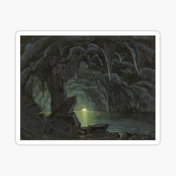 Artikel-Vorschau von Albert Bierstadt "Die Blaue Grotte, Capri", designt und verkauft von sunny-007.