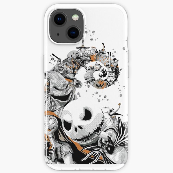 Jack And Friends, Jack Skellington Pumpkin King, The Nightmare Before Christmas iPhone Soft Case