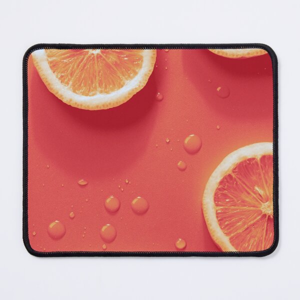 Item preview, Funky Orange Shadow Citrus Slices Background designed and sold by bubblyshades.