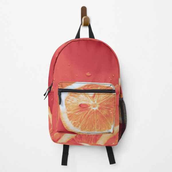 Item preview, Funky Orange Shadow Citrus Slices Background designed and sold by bubblyshades.
