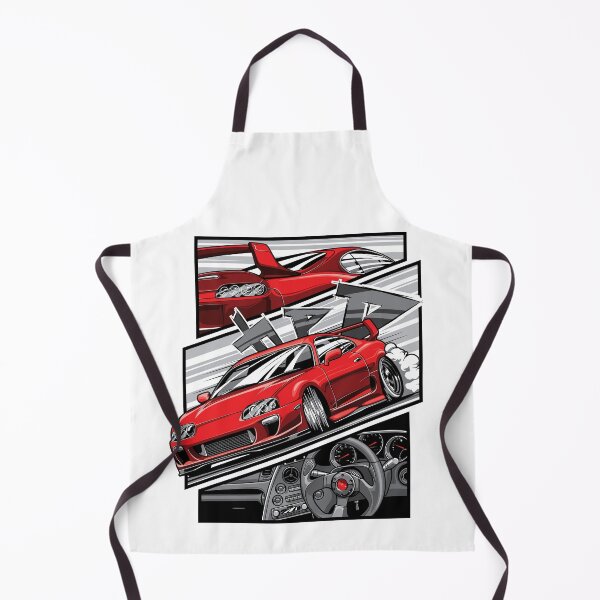 Item preview, Red' Supra mk4 in Manga Style designed and sold by pjrstudio.