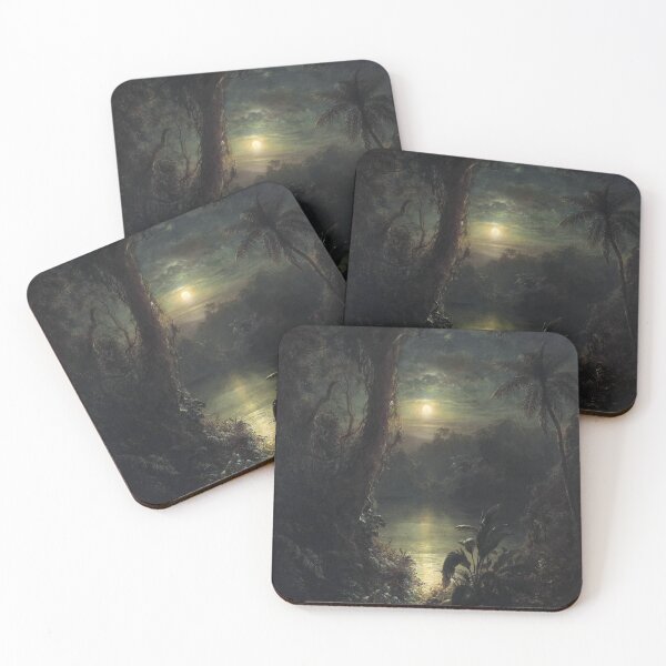 Item preview, Frederic Edwin Church "Twilight in the tropics" (A tropical twilight) 1874 designed and sold by Art Outlaws.