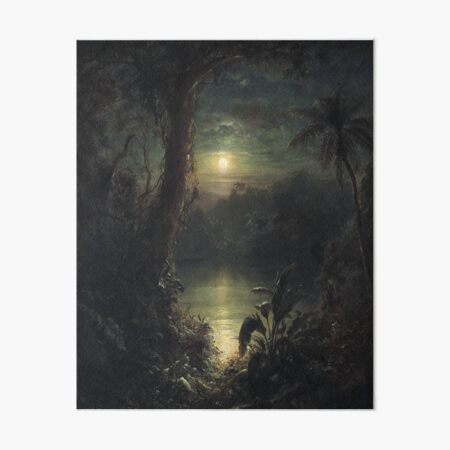 Item preview, Frederic Edwin Church "Twilight in the tropics" (A tropical twilight) 1874 designed and sold by Art  Outlaws.