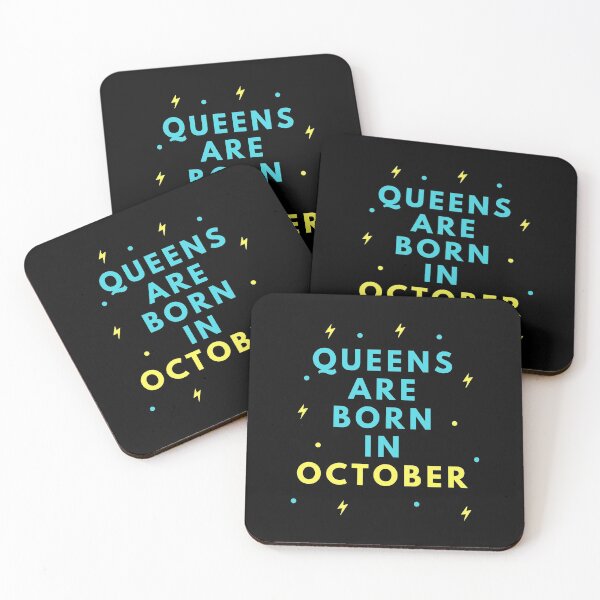 Item preview, Queens Are Born In October designed and sold by WholesumArt.