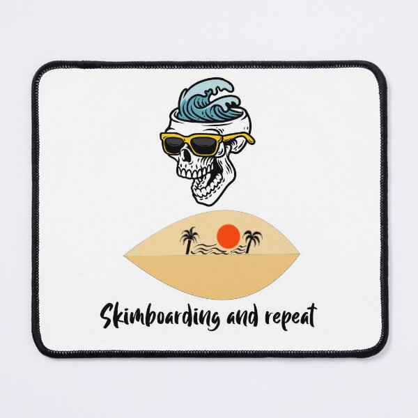 Item preview, Skimboarding and repeat designed and sold by NoelNimmad.