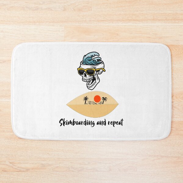 Item preview, Skimboarding and repeat designed and sold by NoelNimmad.