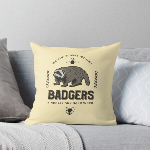Artikelvorschau, Wir möchten Sie glücklich machen Badgers Freundlichkeit und harte Arbeit Design entworfen und verkauft von Artpace.