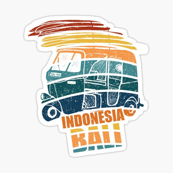 Aperçu de l'œuvre Bali surf plage Indonésie vintage créée et vendue par Original1977.