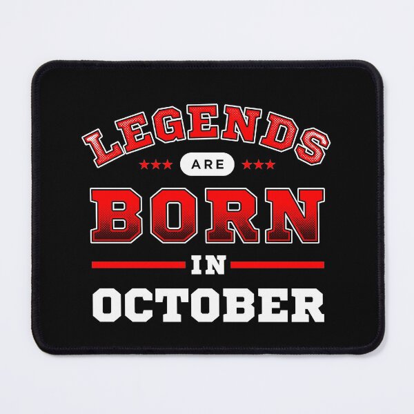 Item preview, Legends Are Born In October designed and sold by Syahrasi.
