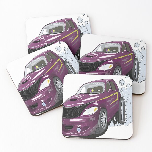Item preview, Purple Car designed and sold by Curt's KarToons.