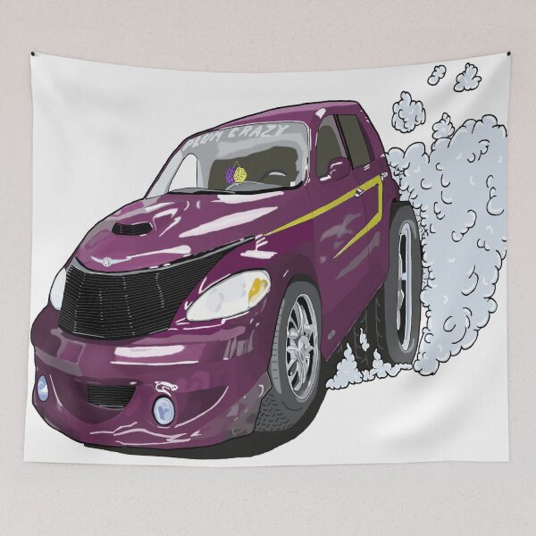 Item preview, Purple Car designed and sold by Curt's KarToons.