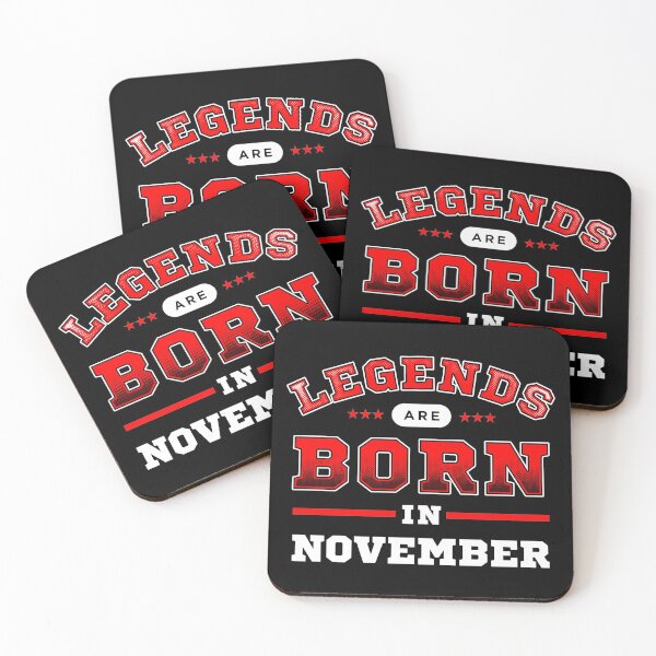 Item preview, Legends Are Born In November designed and sold by Syahrasi.