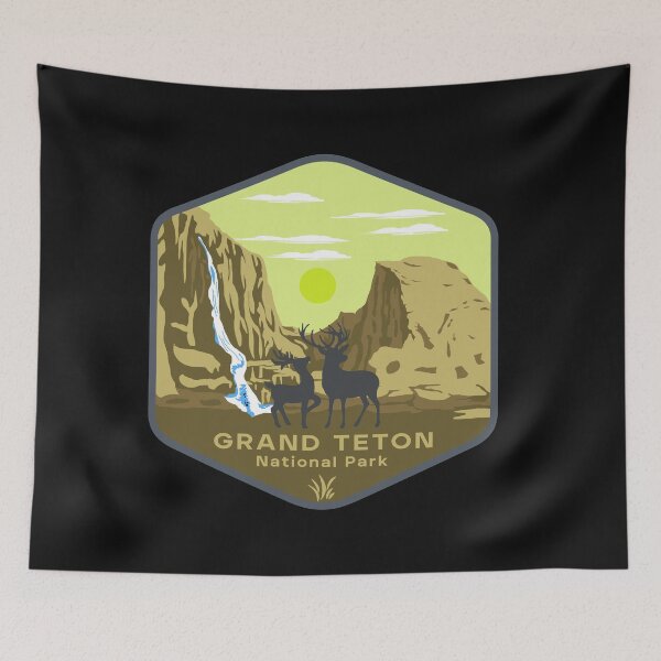 Item preview, Grand Teton National Park designed and sold by Ashu-Tyagi.