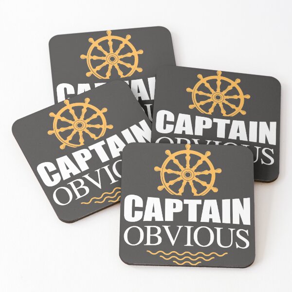 Item preview, Captain Obvious designed and sold by lucidfrog.