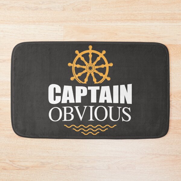 Item preview, Captain Obvious designed and sold by lucidfrog.