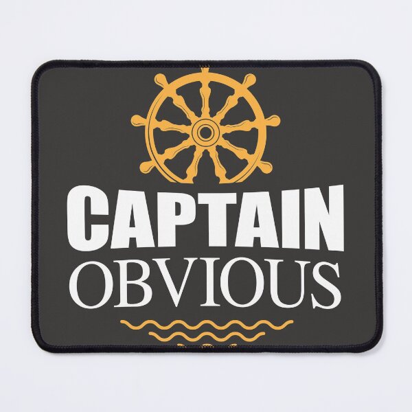 Item preview, Captain Obvious designed and sold by lucidfrog.