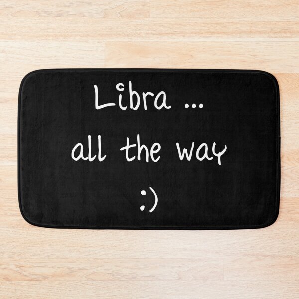 Item preview, Libra ... all the way :) white writing designed and sold by Susan Marie Williams.