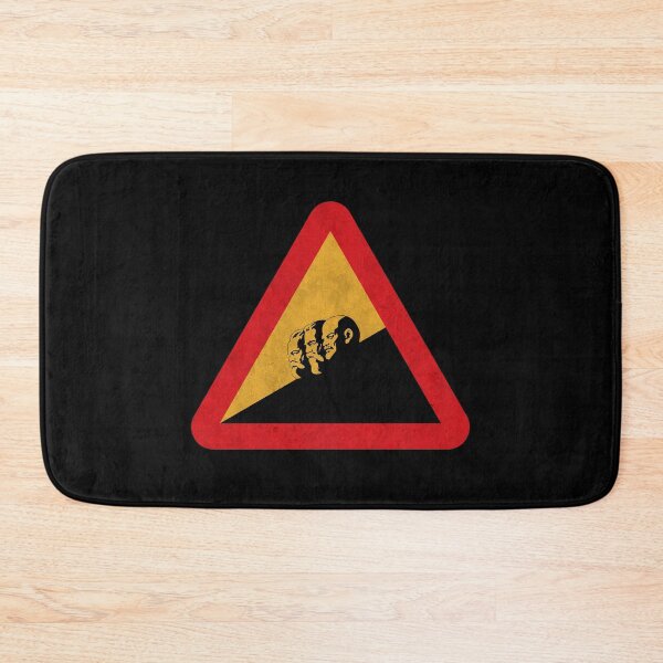 Item preview, CAUTION LEFT SLIP WARNING SIGN (Grunge Aesthetic) // #linksrutsch // Funny Sign Design designed and sold by ONLY-E-DE.