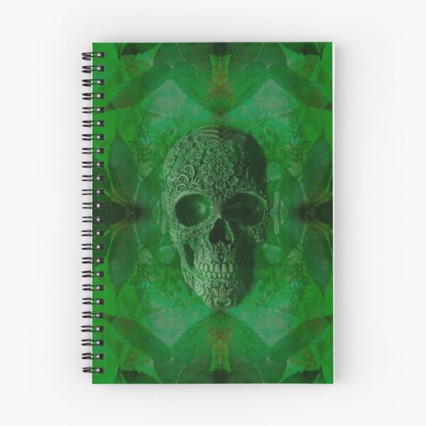 Item preview, Skull Autumn Green designed and sold by BenitaJayne.