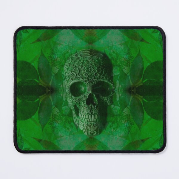 Item preview, Skull Autumn Green designed and sold by BenitaJayne.