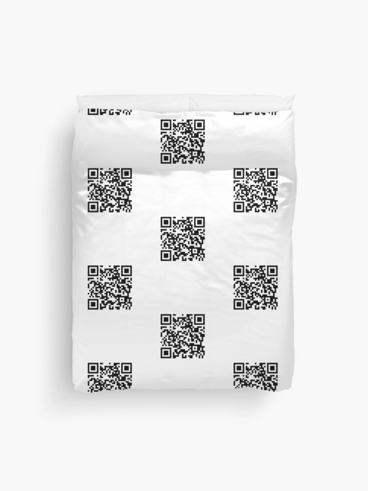 Rickroll qr Please scan for directions joke meme Socks for Sale by  Captain-Jackson