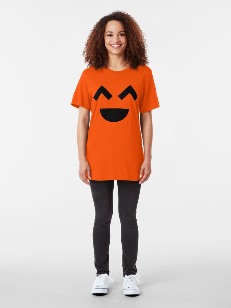 Alternate view of Laugh Out Loud (Black) Slim Fit T-Shirt