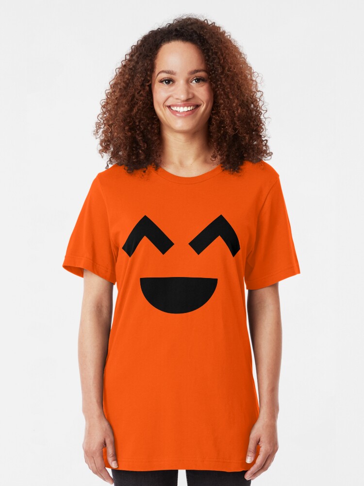 Alternate view of Laugh Out Loud (Black) Slim Fit T-Shirt