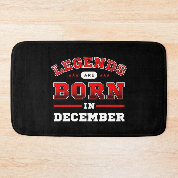 Item preview, Legends Are Born In December designed and sold by Syahrasi.