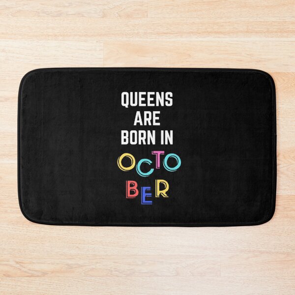 Item preview, Queens Are Born In October designed and sold by WholesumArt.