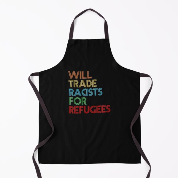 Item preview, Vintage T-ShirtWill Trade Racists For Refugees designed and sold by Hellenbeautiful.